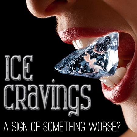 Chewing ice deals anemia