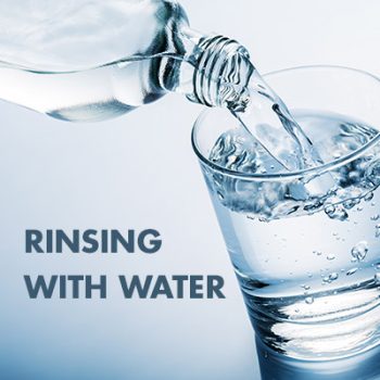 Dickinson dentist, Dr. Agee Kunjumon at Touchstone Dentistry, explains why you should rinse with water instead of brushing after you eat to avoid enamel damage.